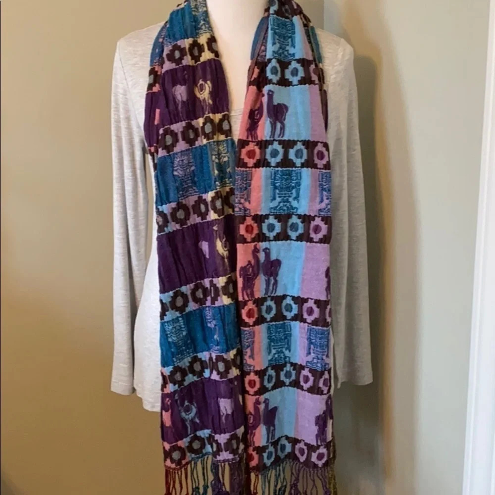 Authentic Peruvian Scarf, like new